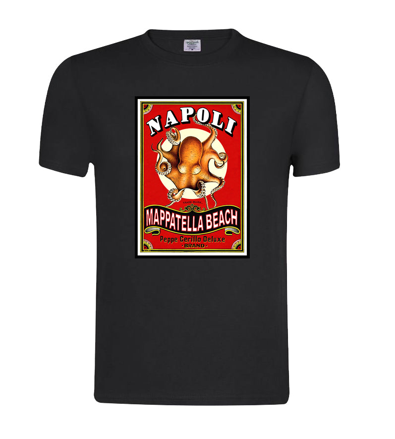 (rossa) Mappatella beach – T-shirt